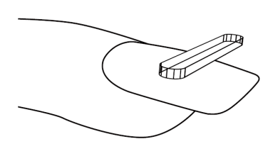 Application Step: Clean and dry nail bed. Clean with 